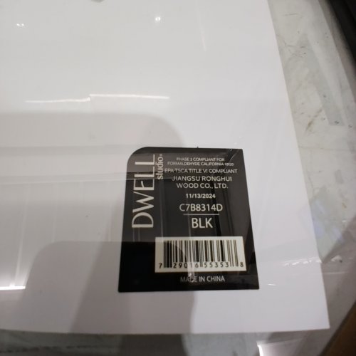 DWELL STUDIO GALLERY FRAME 11" X 14" - FLOATS TO 8" X 10" - BLACK (MODEL: C7B8314D) image 3