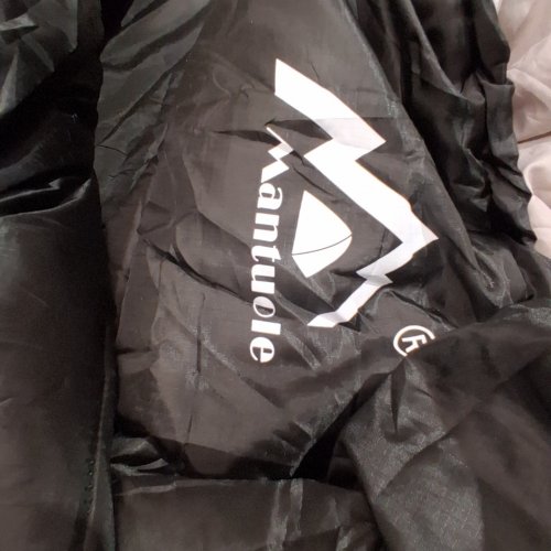 MANTUOLE HEATED SLEEPING BAG PAD, USB POWER SUPPLY - 33" X 53" - BLACK / GREY image 4