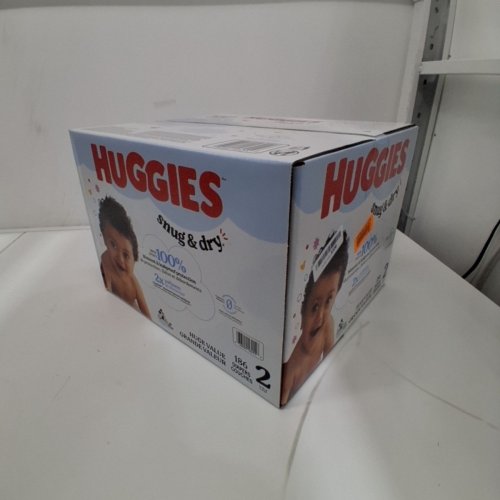 186PK HUGGIES SNUG & DRY BABY DIAPERS - SIZE 2 image 2