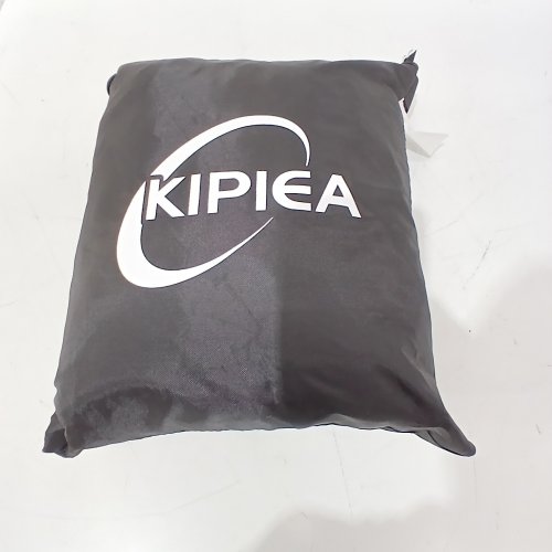 KIPIEA WATERPROOF ROUND PATIO FURNATURE COVER - 84" X 27.5" - BLACK image 6