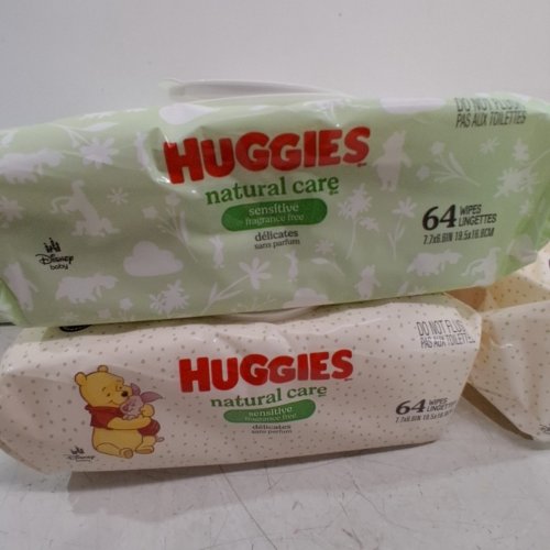 15PK HUGGIES NATURAL CARE DISNEY THEMED SENSITIVE UNSCENTED BABY WIPES (960 TOTAL) - WINNIE THE POOH image 4