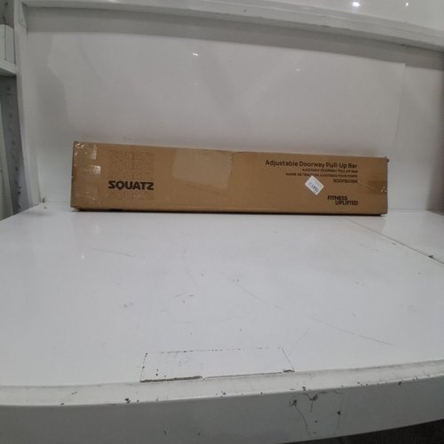 SQUATZ ADJUSTABLE DOORWAY PULL-UP BAR - 37"-47" - BLACK (MODEL: SQDPB45BK) image 3
