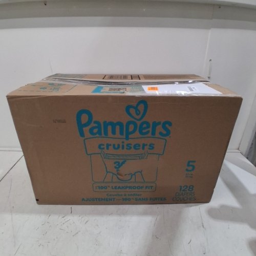 128PK PAMPERS CRUISERS 360 DIAPERS - SIZE 5 (27LB+) image 3