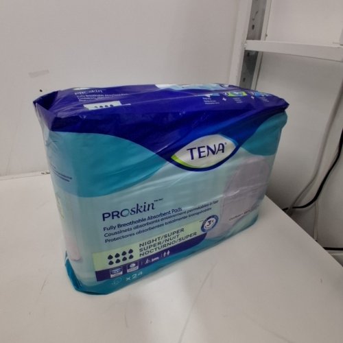 24PK TENA PROSKIN TENA PROSKIN NIGHT SUPER ABSORBENT PADS WITH ADJUSTABLE TABS, NIGHT SUPER ABSORBENCY PADS image 2