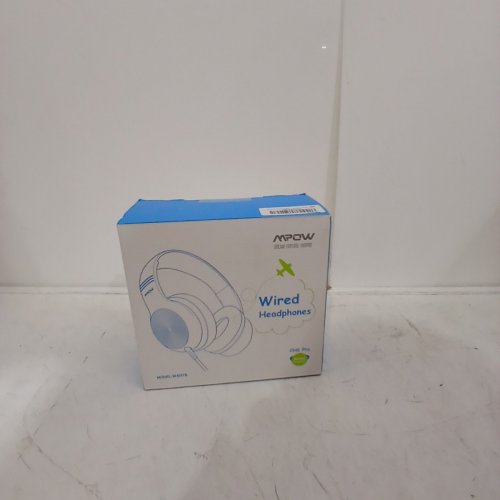 KIDS MPOW CH6 PRO WIRED OVER-EAR HEADPHONES WITH 85DB/94DB VOLUME LIMITER AND IN-LINE MIC - GREEN/GREY (MODEL: BH297B) image 4
