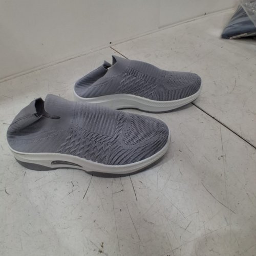 WOMENS ATHLETIC SLIP ON SHOE - 8.5 - GREY image 2