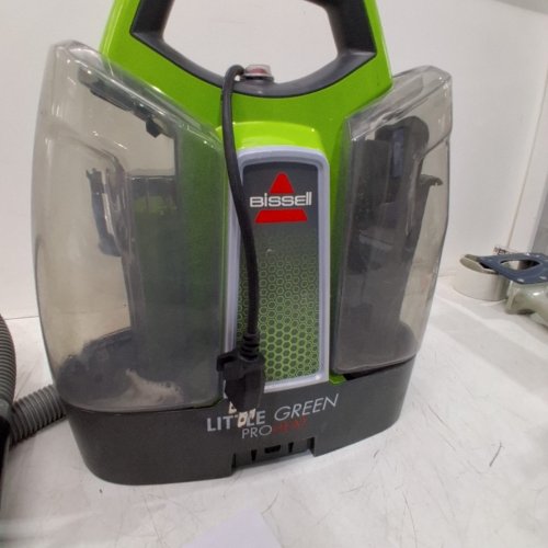 BISSELL LITTLE GREEN PORTABLE DEEP CLEANING VACUUM - 37OZ TANK MAX - GREEN/GREY (MODEL : 2513B) image 4