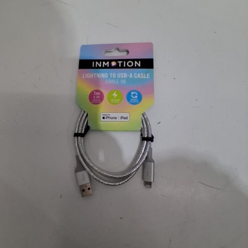 INMOTION LIGHTNING TO USB-A CABLE - 3.3FT - SILVER image 2