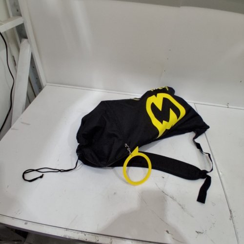 SPIKEBALL PRO KIT TOURNAMENT EDITION WITH STRONGER PLAYING NET NEW BALLS DESINGED TO ADD SPIN, WITH BALL PUMP AND BALL SIZE GAUGE ATTACHED TO BAG. image 3