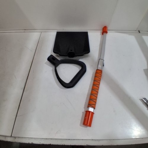 ASTROAI THICKENED ALUMINIUM LIGHTWEIGHT SNOW SHOVEL - BLACK/ORANGE image 3