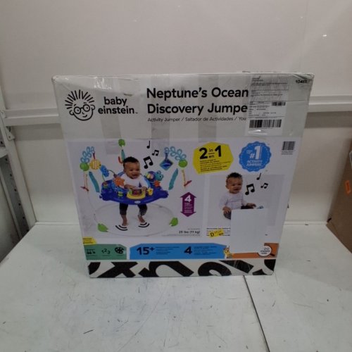 BABY EINSTEIN NEPTUNE'S OCEAN DISCOVERY JUMPER - 6+ MONTHS (MODEL: 10455-ES) image 5