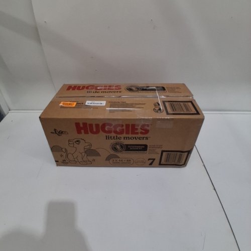 88PK HUGGIES LITTLE MOVERS BABY DIAPERS - SIZE 7 image 2