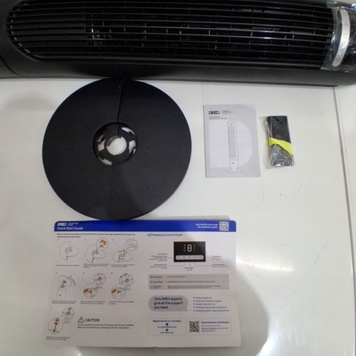 DREO CRUISER TF117 OSCILLATING TOWER FAN WITH REMOTE CONTROL - 36" - BLACK /SILVER (MODEL: DR-HTF017) image 4