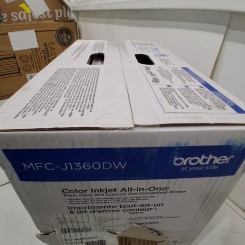 BROTHER WORKSMART INKJET ALL-IN-ONE MULTIFUNCTION PRINTER WITH STANDARD YIELD INK- BLACK (MODEL: MFCJ1360DW) image 3