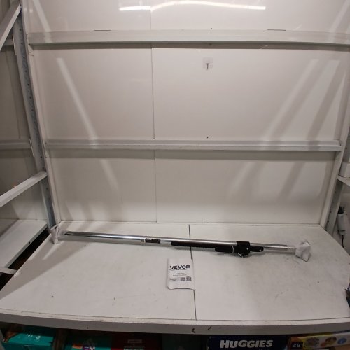 HEAVY-DUTY ADJUSTABLE CARGO BAR WITH NON-SLIP FOOT PADS - 59" TO 73" - SILVER/BLACK (MODEL: CB1203SV) image 2