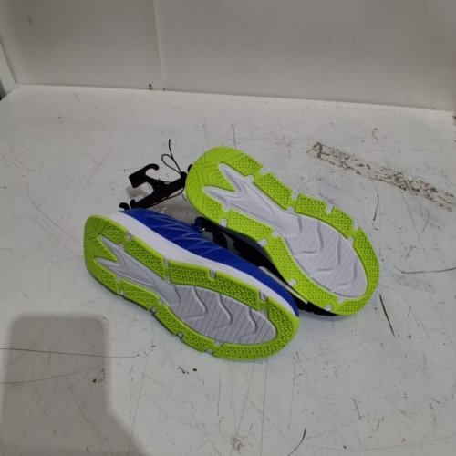 KID'S ATHLETIC WORKS KIDS SNEAKERS - SIZE 12 - BLUE / LIME GREEN / WHITE (STYLE : 50874959) image 3