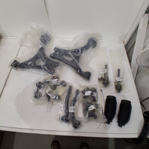 14PC DETROIT AXLE FRONT END SUSPENSION KIT WITH LOWER CONTROL ARMS, BALL JOINTS, SWAY BARS AND TIE RODS FOR 2006-2011 1.8L HONDA CIVIC (MODEL: X620383) image 3