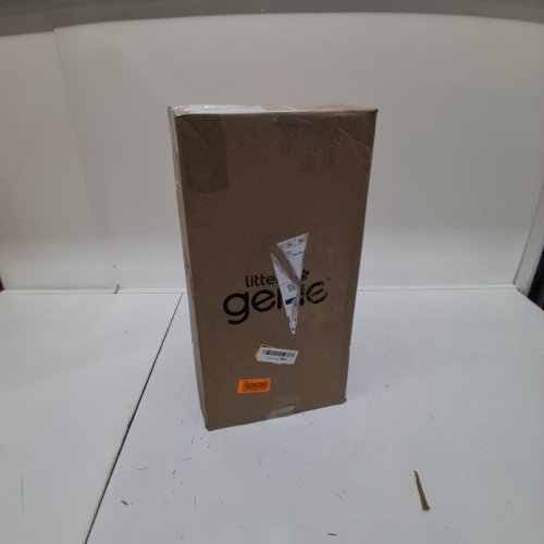 LITTER GENIE PAIL STYLE CAT LITTER WASTE DISPOSAL SYSTEM - WHITE/GREY (MODEL: 00666594210890) image 4