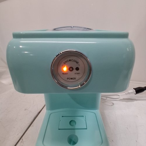 NOSTALGIA RETRO 8OZ SNOW CONE MAKER - AQUA - (MODEL: CLSC1AQ) image 2