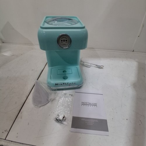 NOSTALGIA RETRO 8OZ SNOW CONE MAKER - AQUA - (MODEL: CLSC1AQ) image 3