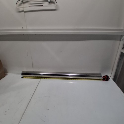 MULTIPURPSOE METAL PIPE SECTION - 40" - SILVER image 2