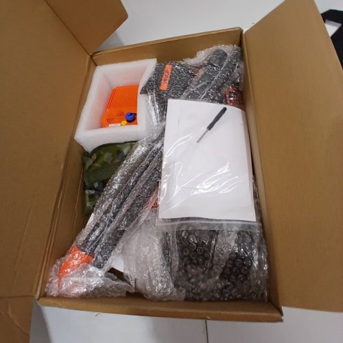 WATERPROOF METAL DETECTOR - 12" COIL - 39" TO 50" LENGTH - LCD SCREEN WITH 7 MODES AND HEADSET - IP68 WATER PROTECTION - ORANGE/BLACK (MODEL: TS185) image 3