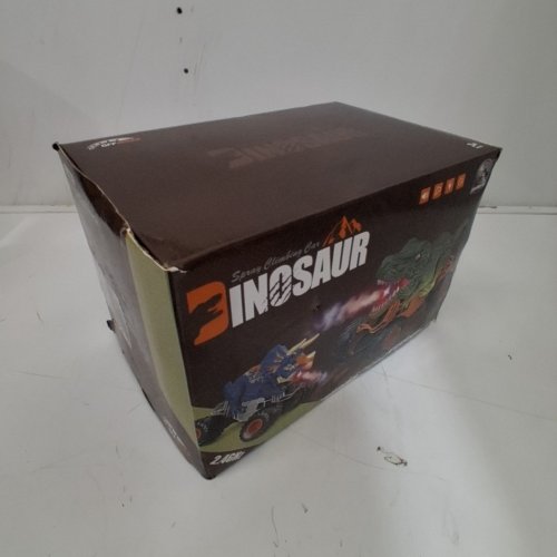 KIDS ZDCZ RC REMOTE CONTROL MONSTER TRUCK WITH SPRAY, SOUND, AND LIGHT - GREY/BLUE DINOSAUR image 6
