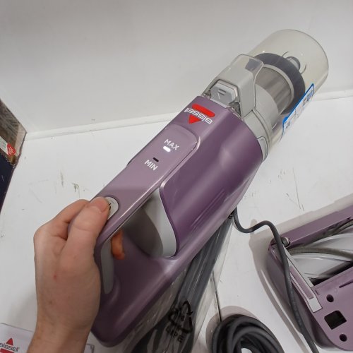 BISSELL POWERCLEAN CORDED PET HAIR STICK VACUUM CLEANER - PURPLE/GREY (MODEL: 4221C) image 3