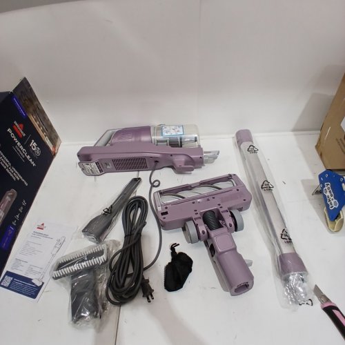 BISSELL POWERCLEAN CORDED PET HAIR STICK VACUUM CLEANER - PURPLE/GREY (MODEL: 4221C) image 4