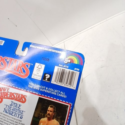 LJN JAKE 'THE SNAKE' ROBERTS ACTION FIGURE - GREEN - (MODEL:JKT90) image 2
