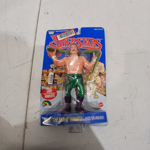 LJN JAKE 'THE SNAKE' ROBERTS ACTION FIGURE - GREEN - (MODEL:JKT90) image 3