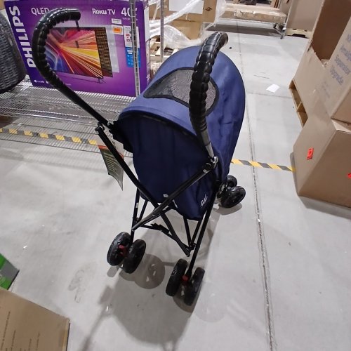 PET GEAR TRAVEL LITE PLUS PET STROLLER FOR UP TO 15LBS - 38" - NAVY - (MODEL: TL8150NA) image 3