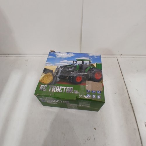 UARZT REMOTE CONTROLLED TRACTOR & TRAILER SET WITH 2 ANIMALS - GREEN (MODEL: 6645) image 2