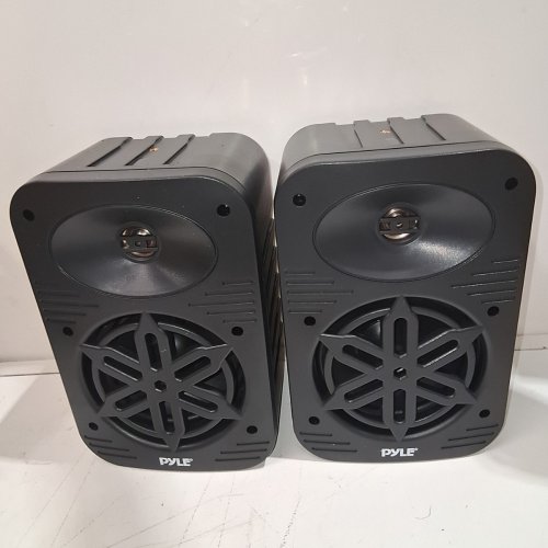 2PK PYLEHOME 2-WAY INDOOR/OUTDOOR SPEAKER SYSTEM - 5.25" - BLACK (MODEL: PDWR55BK) image 3