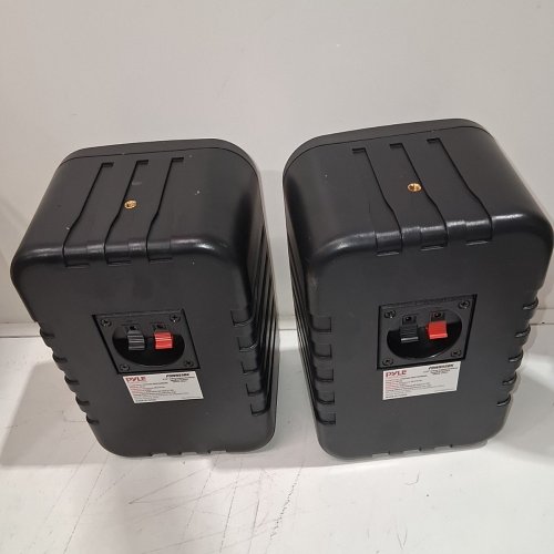 2PK PYLEHOME 2-WAY INDOOR/OUTDOOR SPEAKER SYSTEM - 5.25" - BLACK (MODEL: PDWR55BK) image 4