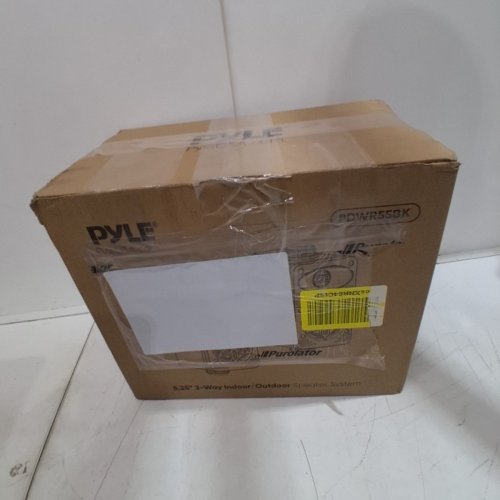 2PK PYLEHOME 2-WAY INDOOR/OUTDOOR SPEAKER SYSTEM - 5.25" - BLACK (MODEL: PDWR55BK) image 7