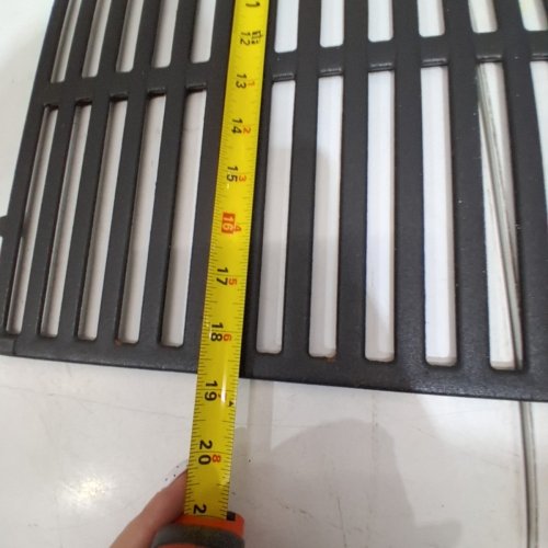 2PK UNIVERSAL COOKING GRATES - 19" X 13" - BLACK image 3