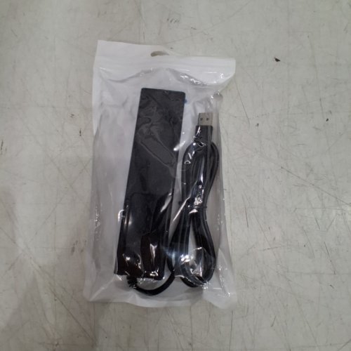 7-PORT USB CHARING HUB - 4FT CORD - BLACK image 3