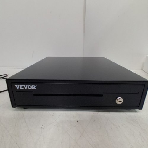 RJ11/RJ12 CABLE POS SYSTEM CASH DRAWER WITH KEYS - 16" - BLACK (MODEL: EK-330) image 3