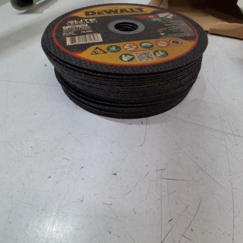 25PK DEWALT ELITE CERAMIC FAST CUT OFF WHEEL - 6" X 0.045" X 7/8" - (MODEL: DWA8953F) image 3