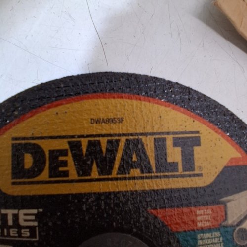 25PK DEWALT ELITE CERAMIC FAST CUT OFF WHEEL - 6" X 0.045" X 7/8" - (MODEL: DWA8953F) image 4