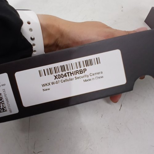 WKX 4G LTE CELLULAR SECURITY CAMERA WITH GOOSENECK DESIGN - BLACK (MODEL: W-07) image 2