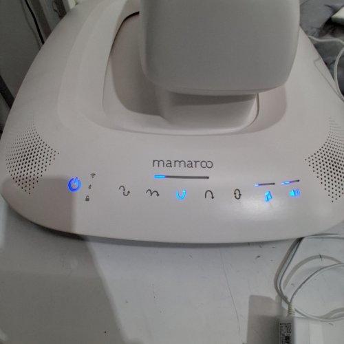 UPPABABY MAMAROO SMART SWING - 5 MOTIONS, 5 SPEEDS, 4 SOUNDS WITH MOTIONSYNC TECHNOLOGY AND BLUETOOTH - 36" - STELLA GREY (MODEL: 2001-MRO-NA-STL) image 2