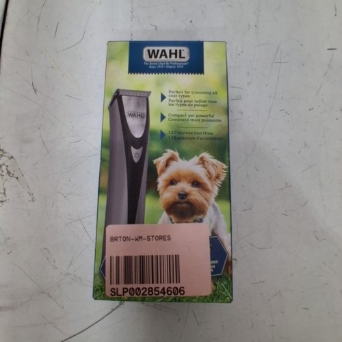 10PC WAHL MINI PRO CORDLESS PET TRIMMER - SILVER/BLACK - (MODEL: 58170) image 5