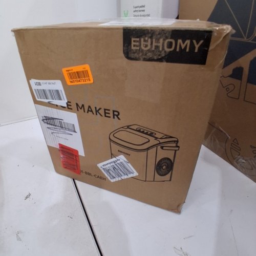 EUHOMY COUNTERTOP ICE MAKER WITH HANDLE - BLACK (MODEL: IM-06D) image 5