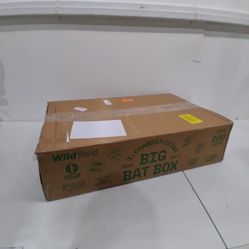 WILDYARD BIG BAT BOX HOUSE - 3-CHAMBERS - UP TO 200 BATS - 27" X 15.5" - CEDAR image 5