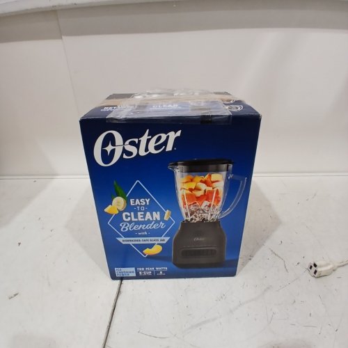 OSTER EASY-TO-CLEAN 8 SPEED SMOOTHIE BLENDER WITH DISHWASHER SAFE 6-CUP GLASS JAR - 700W - GREY (MODEL: BLSTBBG-G8B-033) image 6