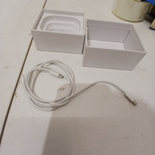 UNBRANDED SMALL USB-C TO USB-C CHARGING CABLE - 3.2FT - WHITE image 2