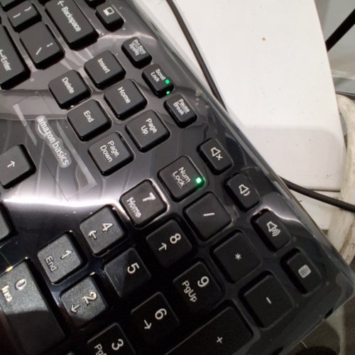 AMAZON BASICS USB WIRED KEYBOARD AND MOUSE BUNDLE - BLACK image 3