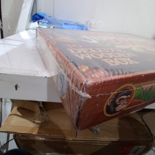 SPIN MASTER DELUXE WOODEN BOX 30 YEARS OF JUMANJI BOARD GAME image 3